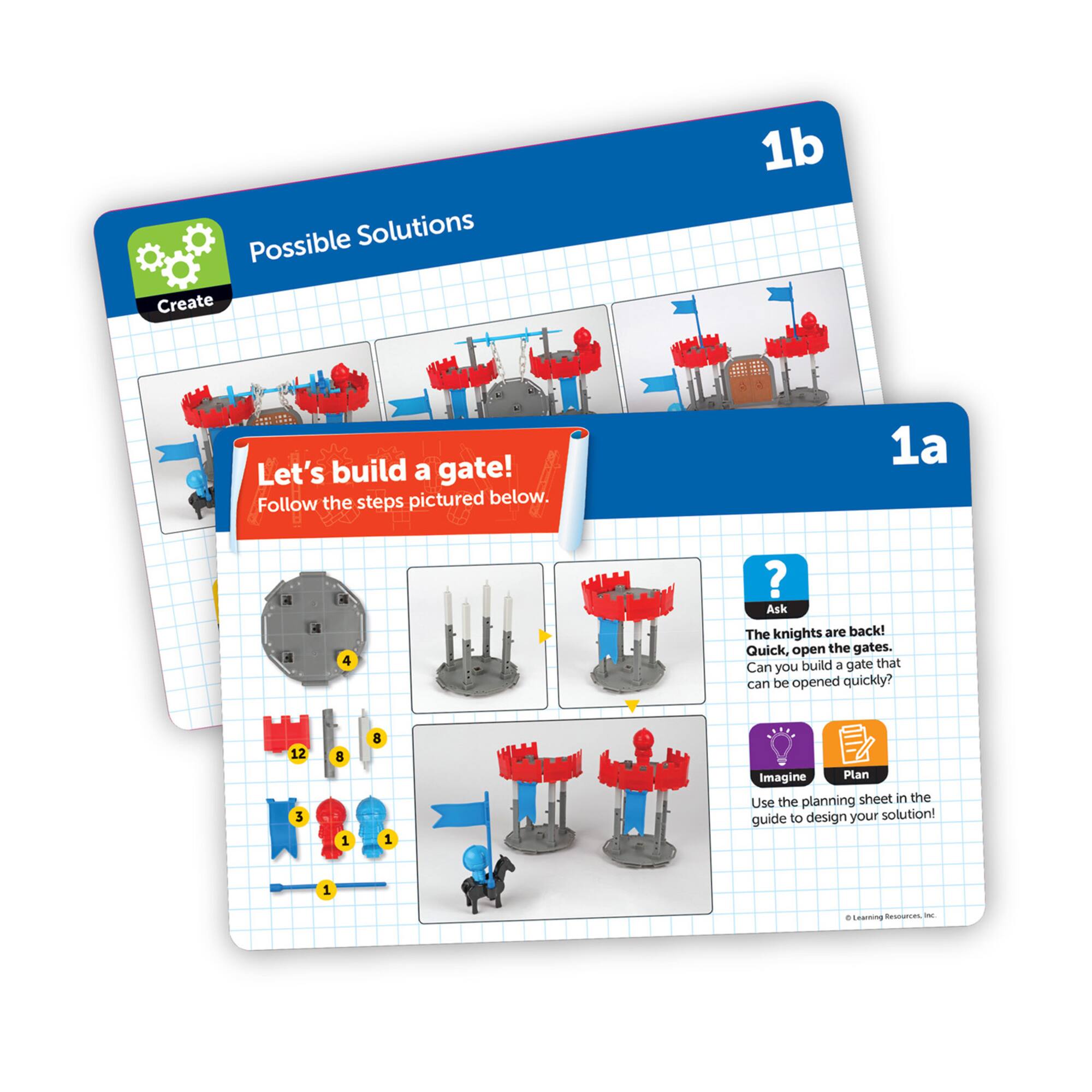 Learning Resources® Engineering & Design Castle Building Set
